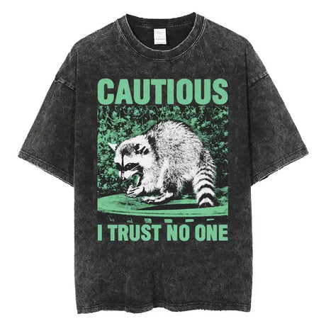 Fashion Personality Frog Print Men's T-shirt - Lootquake