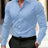 Men's Long Sleeve Business Formal Wear Slim Fit Shirt - Lootquake