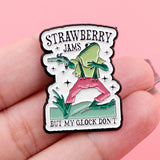 Brooch Cartoon Golden M Badge Creative English Letters - Lootquake