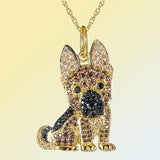 Fashion Exquisite Cartoon Pet Puppy Necklace - Lootquake