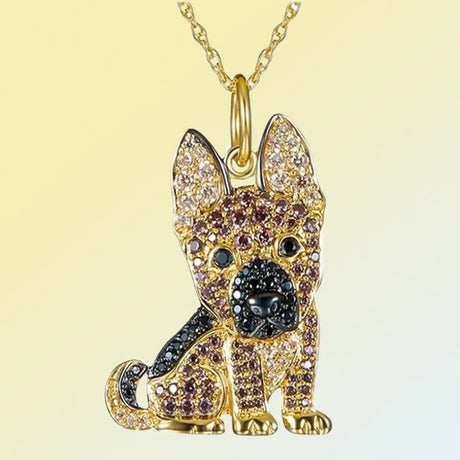 Fashion Exquisite Cartoon Pet Puppy Necklace - Lootquake