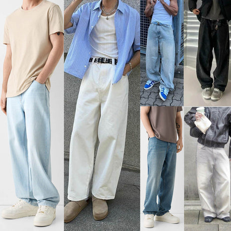 Creative Casual Versatile Men's Straight Jeans - Lootquake