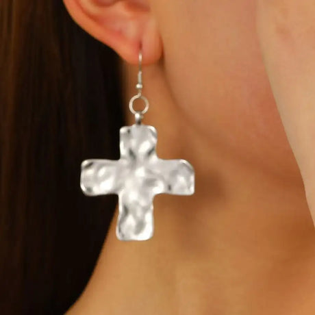 European And American Cross Alloy Pendant Necklace - Lootquake