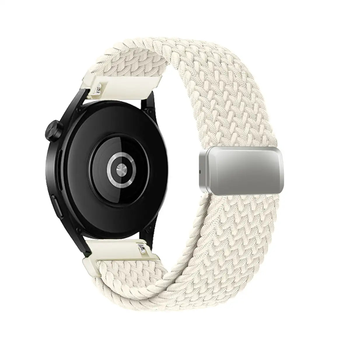 Metal Magnetic Buckle Nylon Braided Stretch Strap - Lootquake