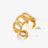 Women's Retro Fashion Stainless Steel Shaped Ring - Lootquake