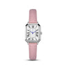 Artistic Silver Case Square Thin Strap Roman Women's Quartz Watch - Lootquake