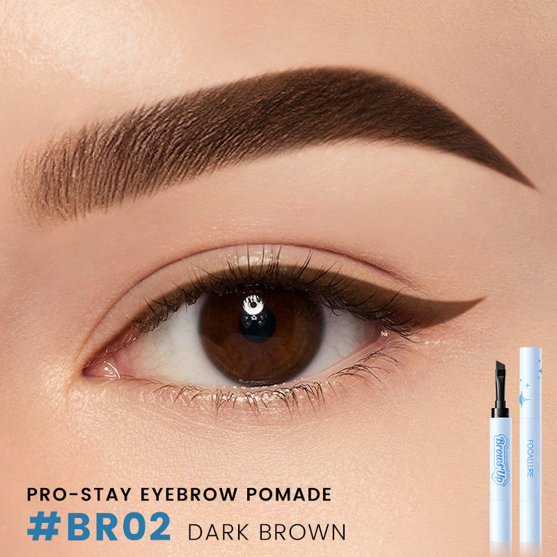2-in-1 Waterproof Eyebrow Gel Cream & Eyeliner Pencil