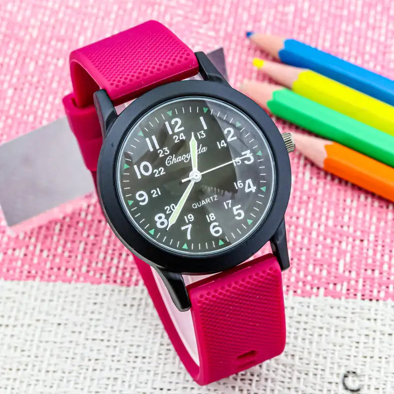 Luminous Needle Waterproof Transparent Digital Electronic Watch - Lootquake