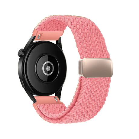 Metal Magnetic Buckle Nylon Braided Stretch Strap - Lootquake