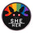 Rainbow Moth Man Pin Badge Metal - Lootquake