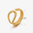 Women's Retro Fashion Stainless Steel Shaped Ring - Lootquake