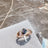 Rose Gold Zircon Ring Vintage Jewelry - Lootquake