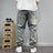 Personalized Letter Jeans Hip Hop Ins Trendy High Street - Lootquake