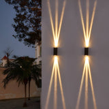 20W Outdoor 3 Beams Wall Light