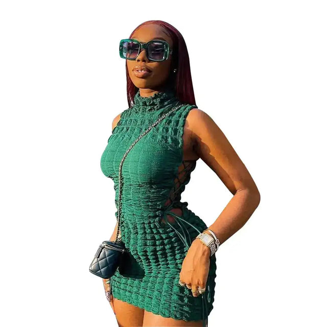 Smooth Sailing Lace Up Dresses - Lootquake