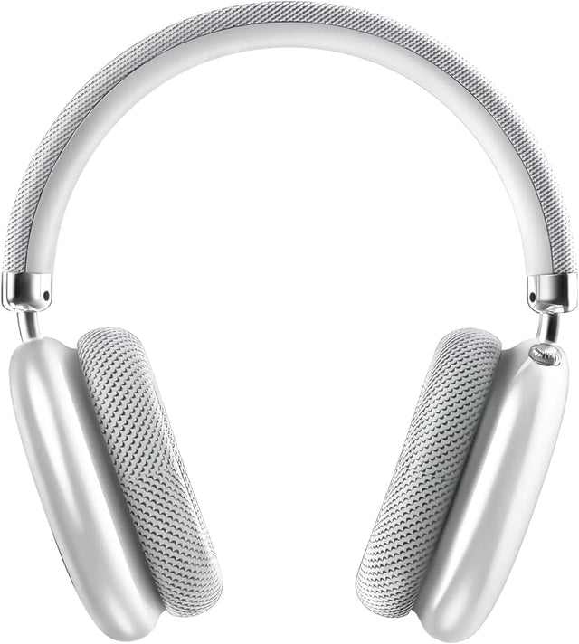 Wireless Headphones Over-Ear Headphones Active Noise Cancelling Bluetooth Headphones with Microphones 42 Hours Playtime HiFi Audio Adjustable Headphones for iPhone/Android/Samsung - Silver - Lootquake