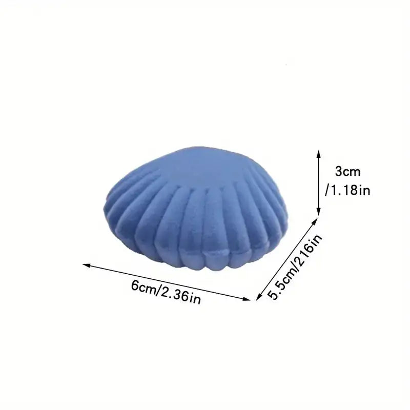 Shell Shaped Jewelry Box for Earrings and Necklaces - Lootquake