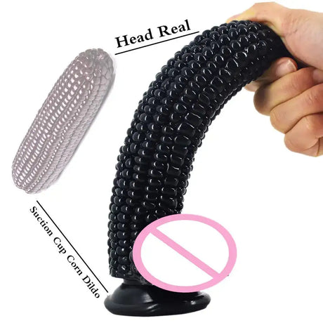 Corn-Style Realistic Masturbator and Anal Plug - Lootquake