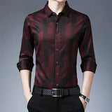 Men's Long Sleeve Thin Shirts for Middle Aged & Elderly - Lootquake