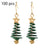 Christmas Earrings Tree Star DIY Earrings - Lootquake