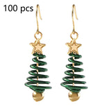 Christmas Earrings Tree Star DIY Earrings - Lootquake
