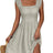 Loemes Sun Dresses Cute Dresses for Teen Girls Summer Spring Dresses 2023 A Line Knee Length Boho Dress M Sage Green - Lootquake