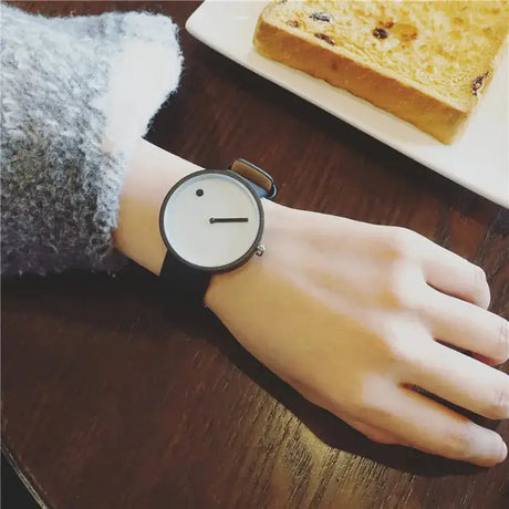 Quartz Couple Watches - Simple Creative Design - Lootquake
