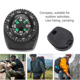 Mini Watch Strap Button Removable Compass Survival Mini Pocket Compass Outdoor Hiking Camping Accessories - Lootquake