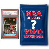 PSA 10 Graded NBA All-Star Basketball Rookie Card Mystery Pack