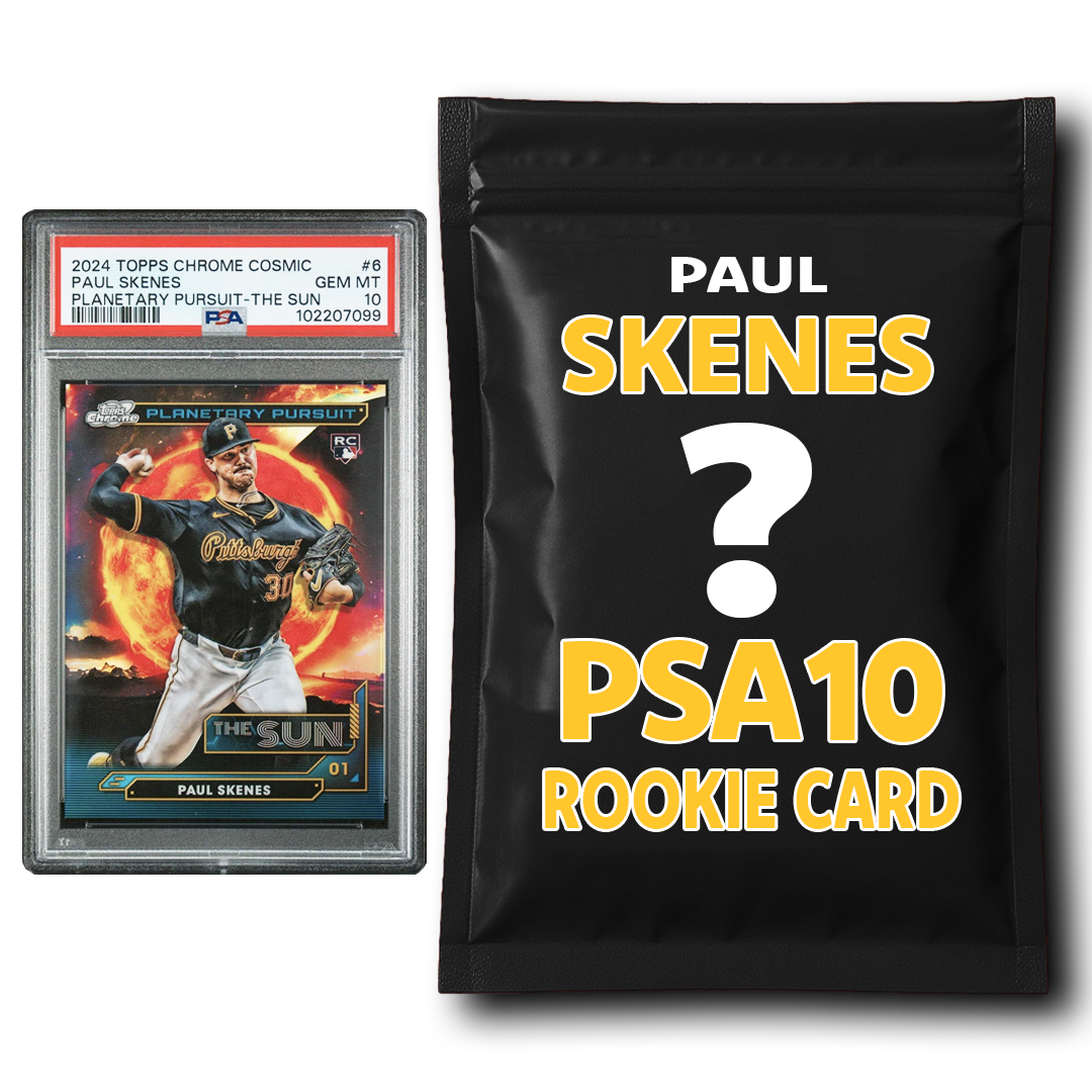 Paquete misterioso de tarjetas de béisbol de novatos graduados de Paul Skenes PSA 10 