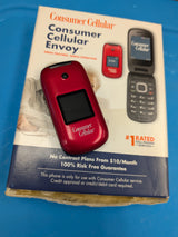 Consumer Cellular Huawei U3900 Flip Phone with original box
