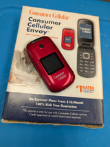 Consumer Cellular Huawei U3900 Flip Phone with original box