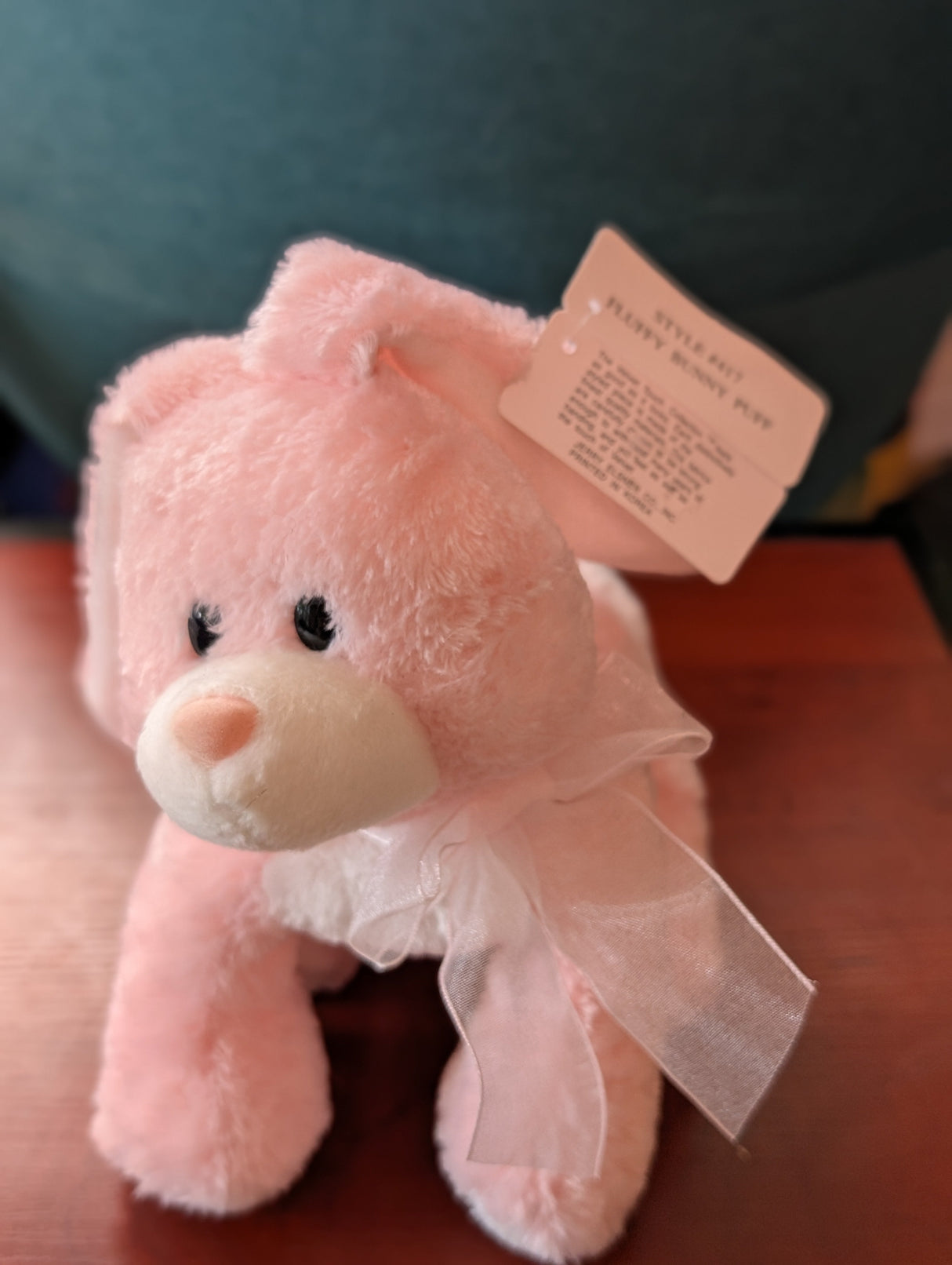 Vintage Applause Jackson Bunny Girl Rabbit 10”  Plush Easter 1983