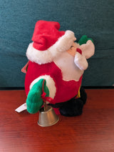 Vintage Sonic Action Shaky Santa Radio Shack Dancing Rings Bell Talks Christmas