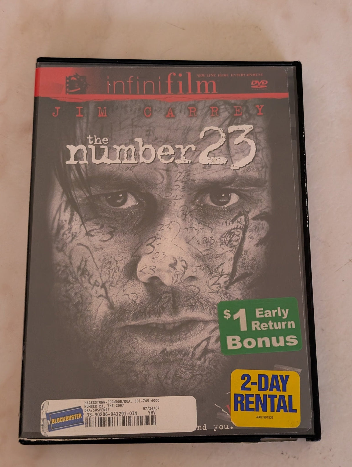 The Number 23 DVD R 2007 ‧ Thriller/Mystery