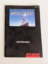 Final Fantasy Mystic Quest Video game Instruction Booklet Super Nintendo