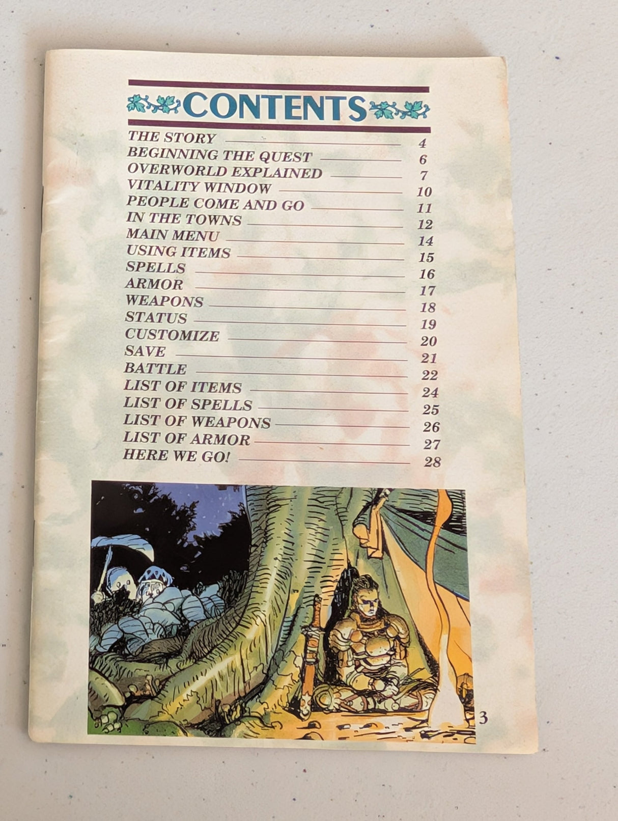 Final Fantasy Mystic Quest Video game Instruction Booklet Super Nintendo  + Cover missing