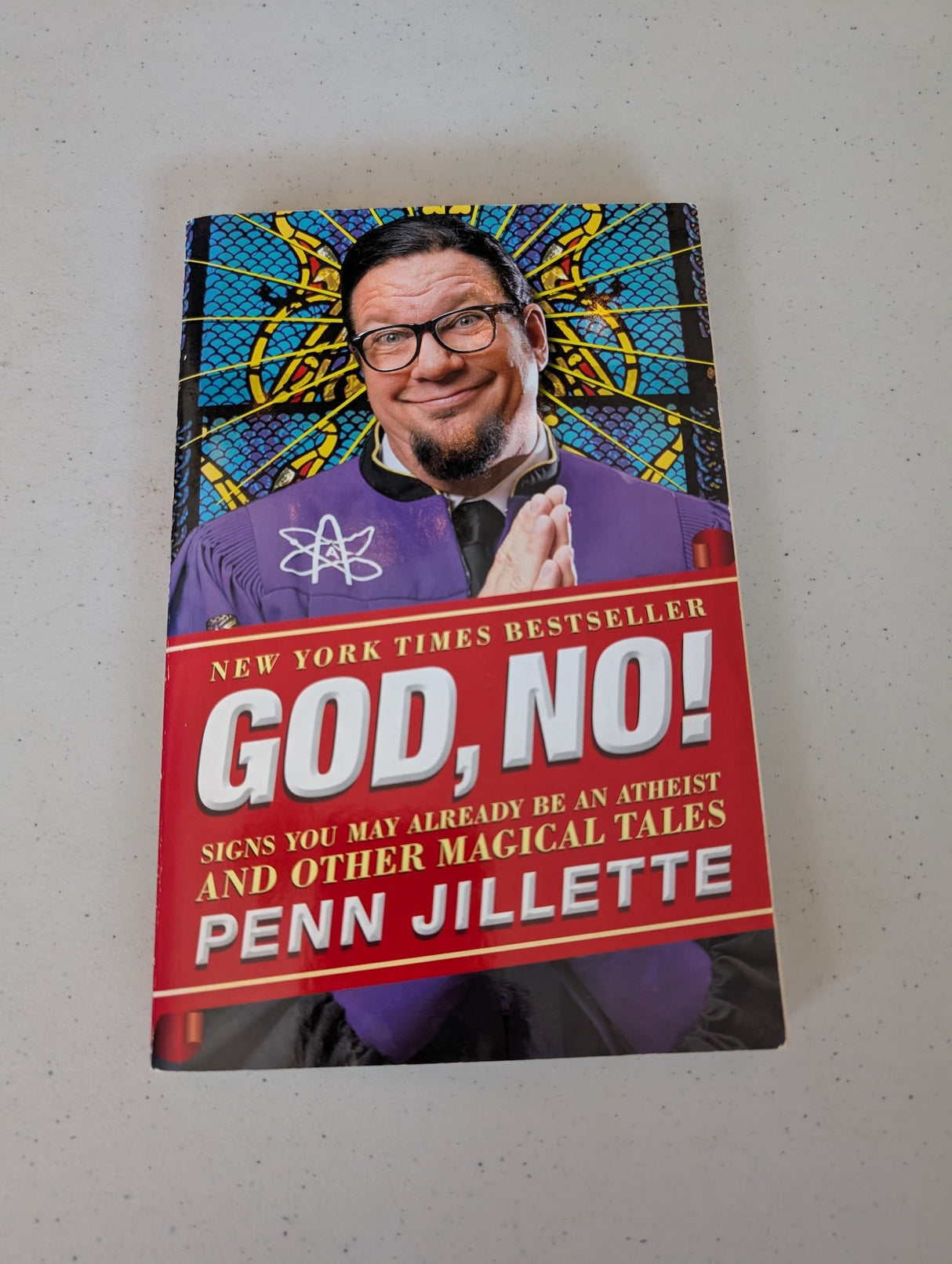 God, No! Book by Penn Jillette - autographed copy