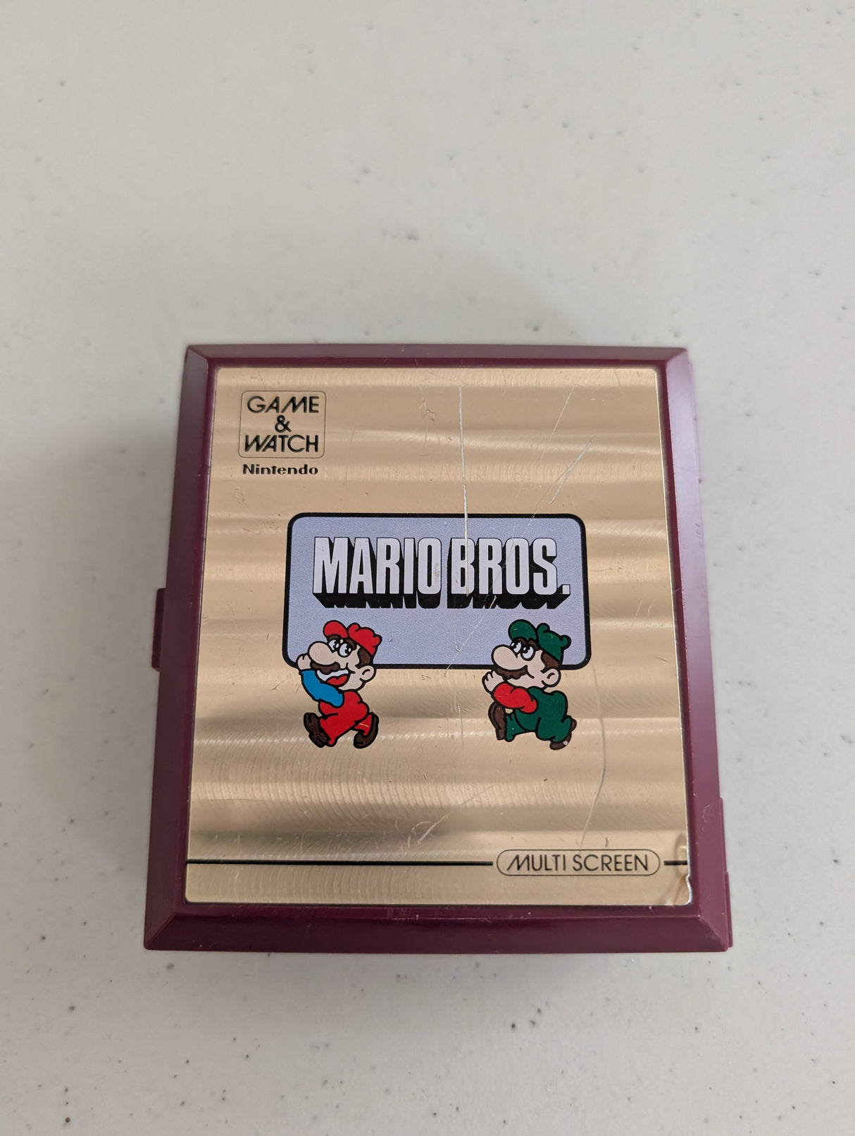 Vintage Nintendo Mario Bros Game and Watch MW-56