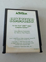 Activision Commando Atari 2600, 1985 Game Cartridge