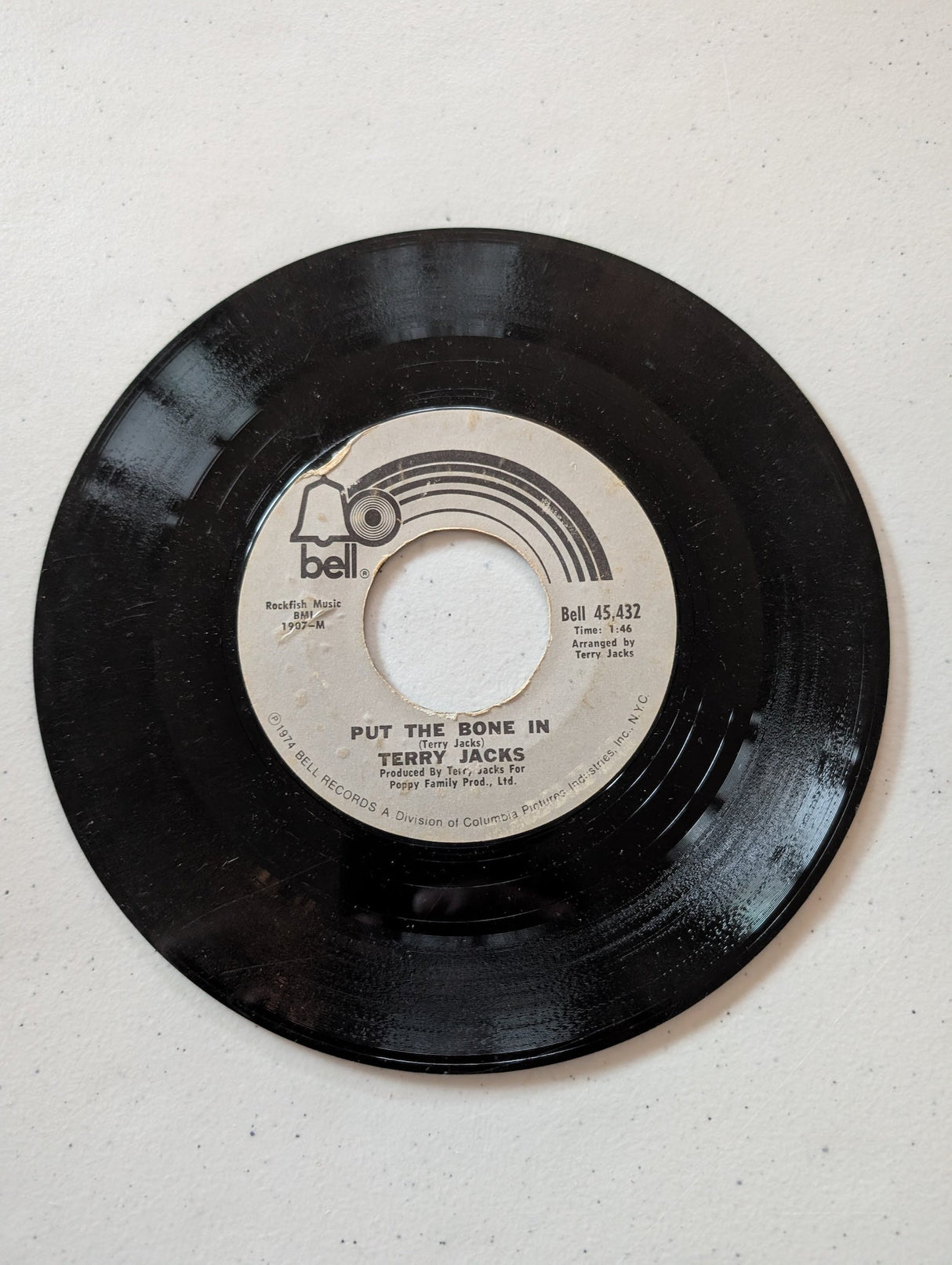TERRY JACK -  SEASONS IN THE SUN - IF YOU GO AWAY(7 in, 45 RPM, Single, Vinyl Record Album)