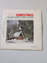 George Jenkins Conducting The Sounds of 1000 Strings: White Christmas Vinyl LP (Christmas Holiday Vinyl Record LP Album)