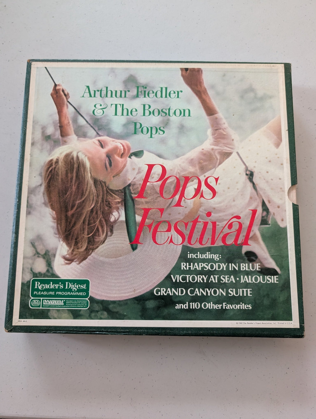 Arthur Fiedler & The Boston Pops 10 LP Boxed Set, Reader's Digest 1967(Vinyl Record LP Album)