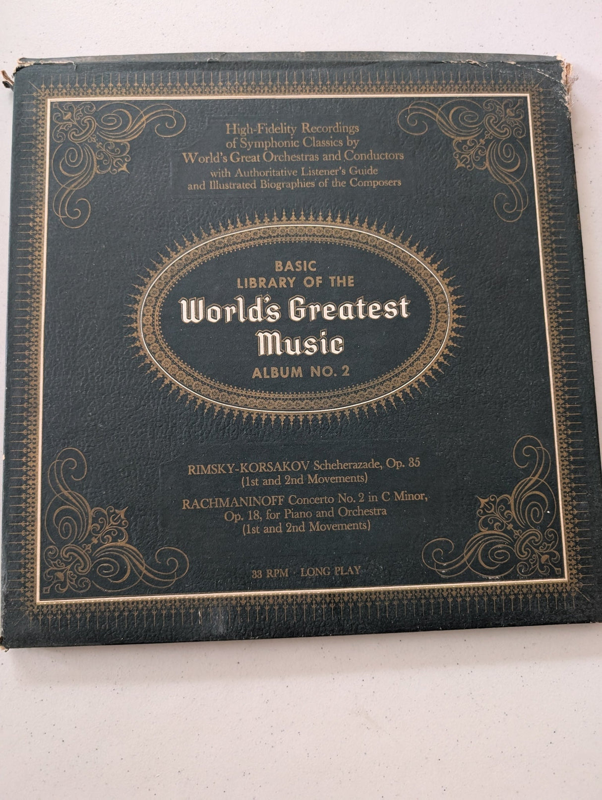 Basic Library of the Worlds Greatest Music Album No. 2 (Vinyl Record LP Album)