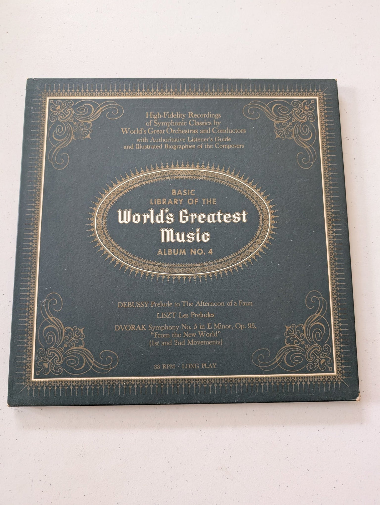 Basic Library of the Worlds Greatest Music Album No. 4 (Vinyl Record LP Album)