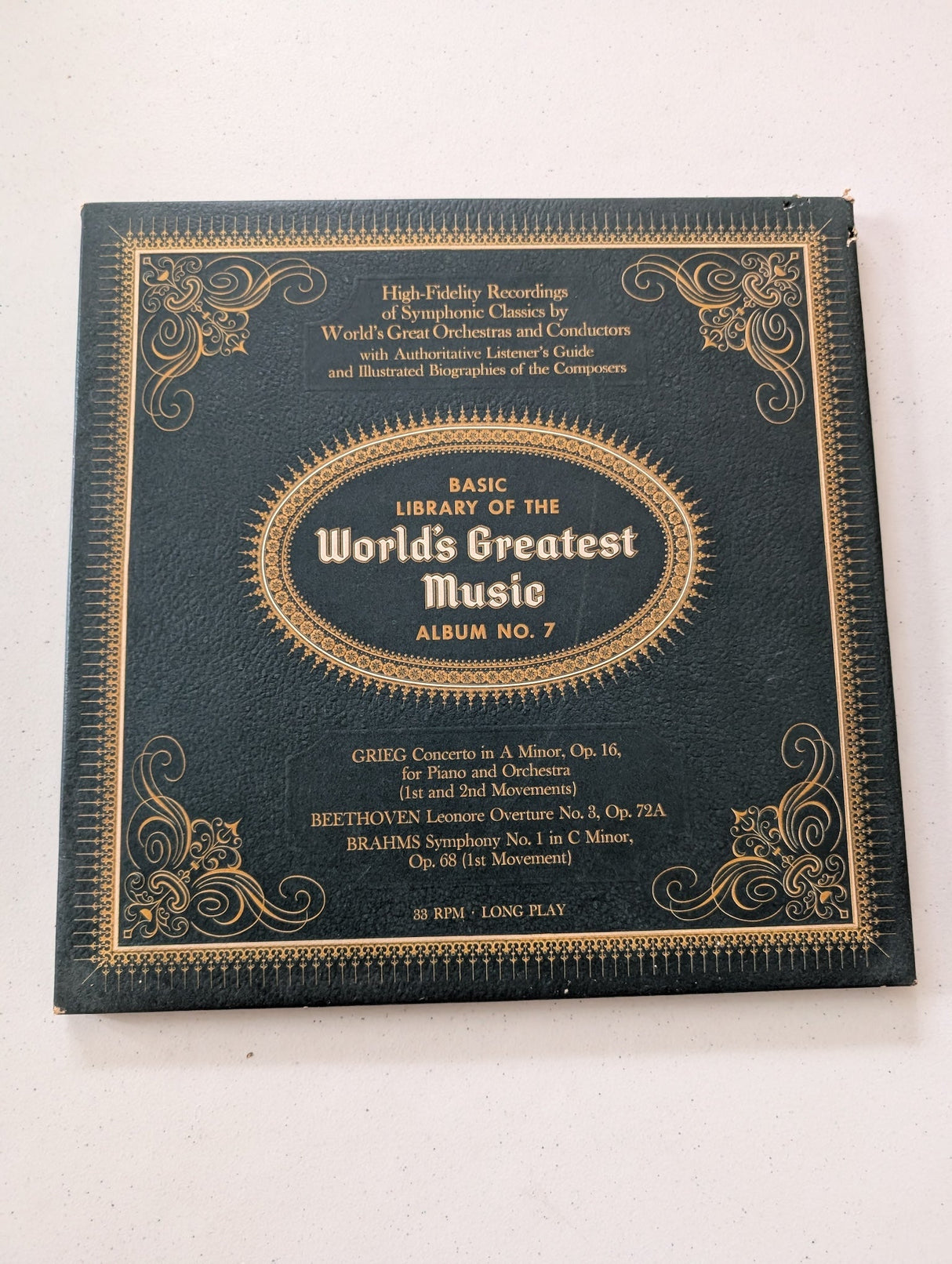 Basic Library of the Worlds Greatest Music Album No. 7 (Vinyl Record LP Album)