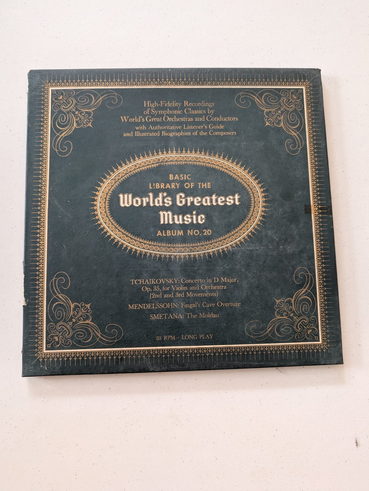 Basic Library of the Worlds Greatest Music Album No. 20 (Vinyl Record LP Album)