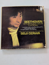 BEETHOVEN SYMPHONIE NO. 9 CHORAL - SEIJI OZAWA - PHILIPS DEMO DOUBLE LP (Vinyl Record LP Album)