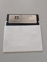 Classic Concentration  floppy disk from 1988, by ShareData Inc., for Commodore