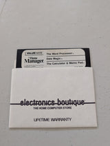 VALUEWARE The Home Manager software package from 1985, featuring The Word Processor, Data Magic, and The Calculator & Memo Pad